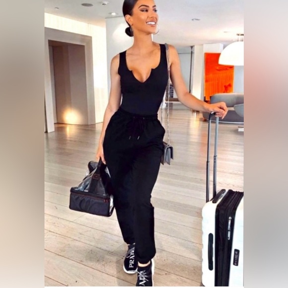 6/$28❗️Black Jogger Pants - Picture 9 of 10